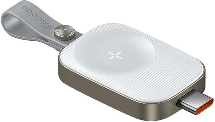 Karikues wireless Mcdodo CH-4992 për Apple Watch, USB-C, i bardhë