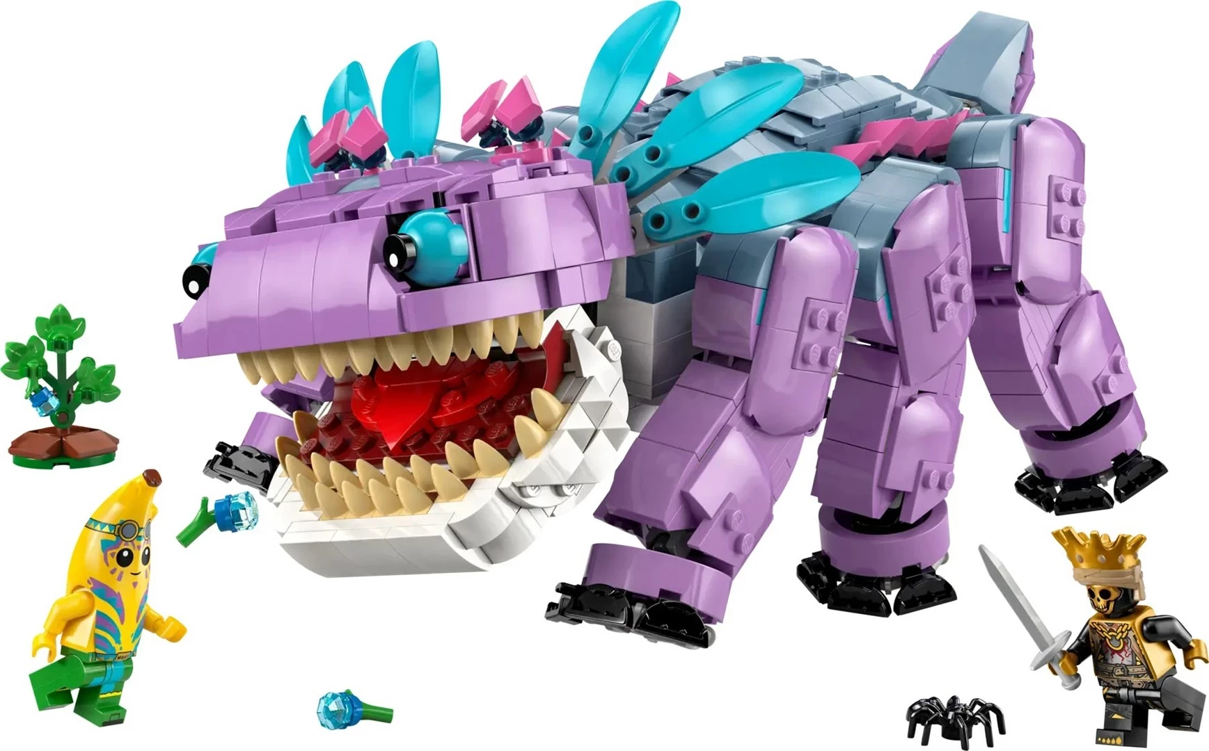 Set lodrash LEGO Fortnite 77077 Klombo me 2 minifigura