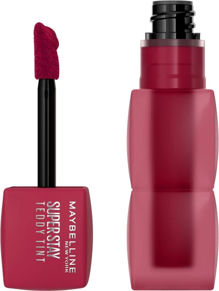 Buzëkuq Maybelline Super Stay Teddy Tint Liquid Lipstick 50 Wild at Heart për femra, 5ml