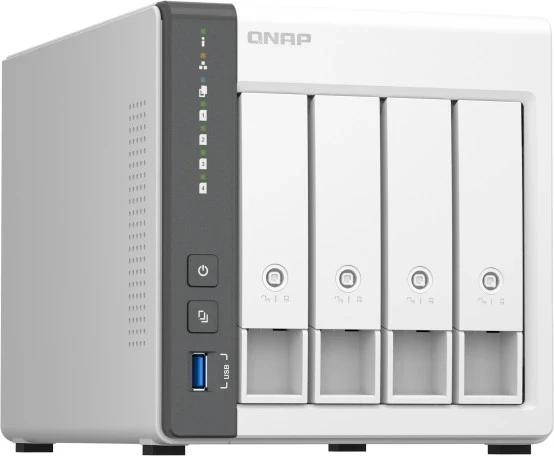 Server NAS Qnap TS-433, 4GB RAM, 4 disqe,  i bardhë