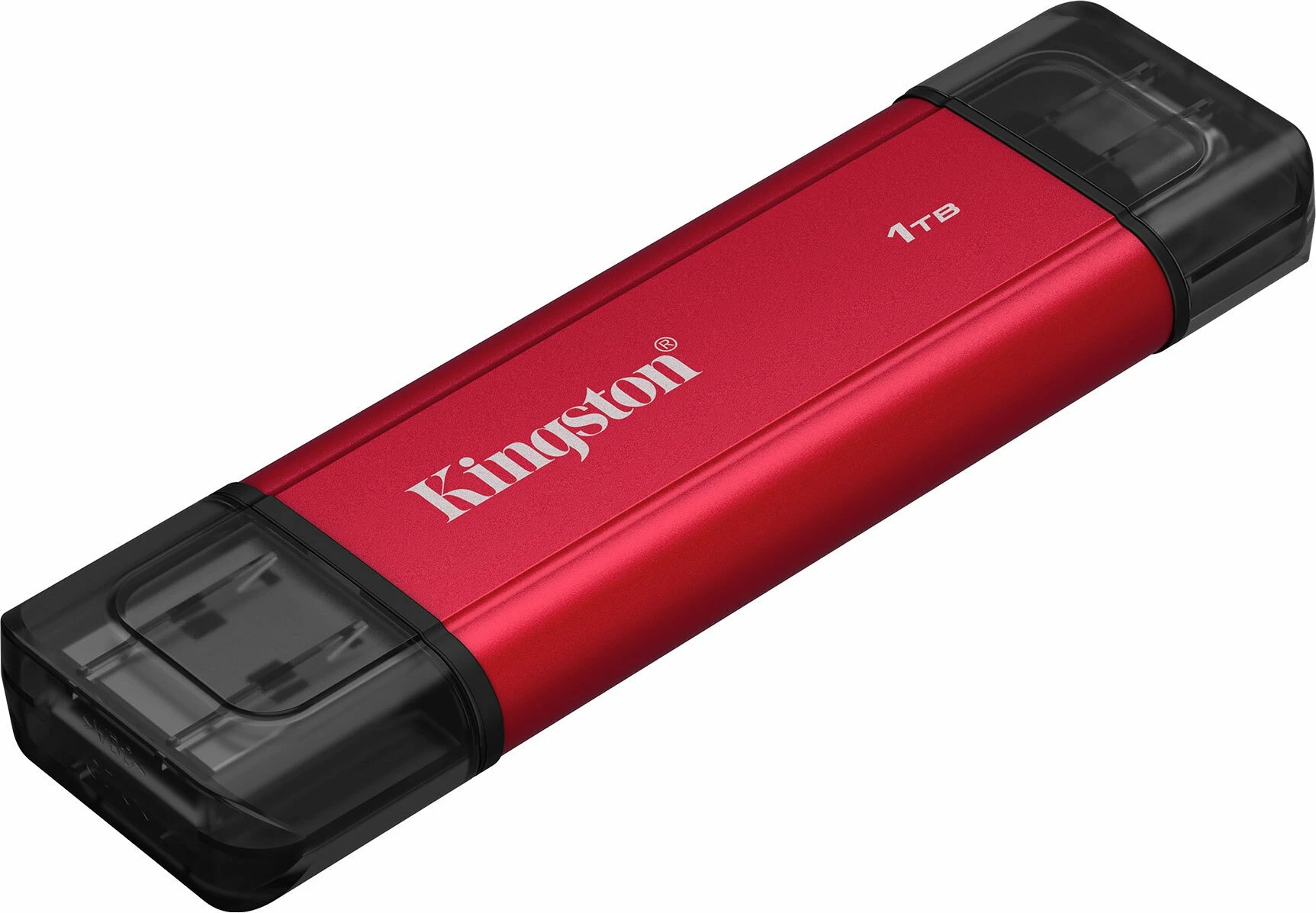 SSD i jashtëm Kingston Dual Portable SPSD/1TB 1TB, e kuqe