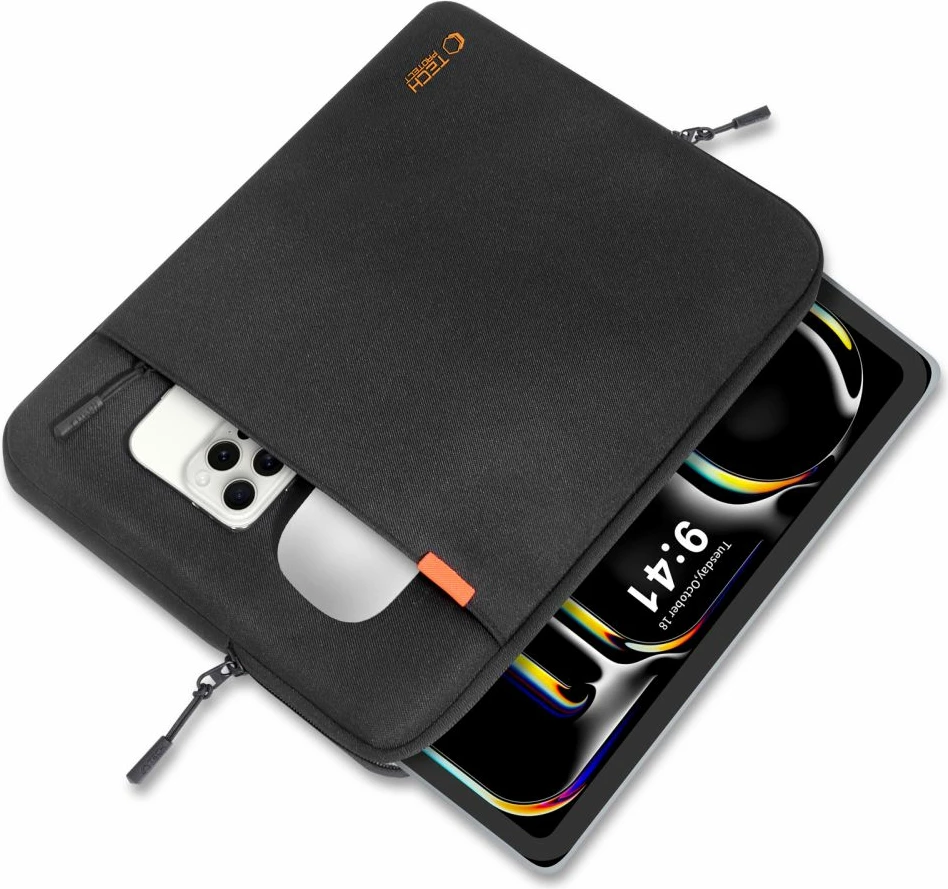 Mbështjellës Tech-Protect Defender për laptop/tablet 11-13", i zi