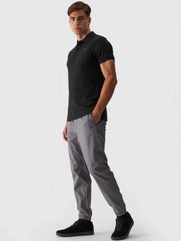 Maicë polo për meshkuj 4F, e zezë