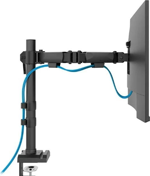 Krah monitori Neomounts DS60-600BL1, për tavolinë, Çelik, i zi