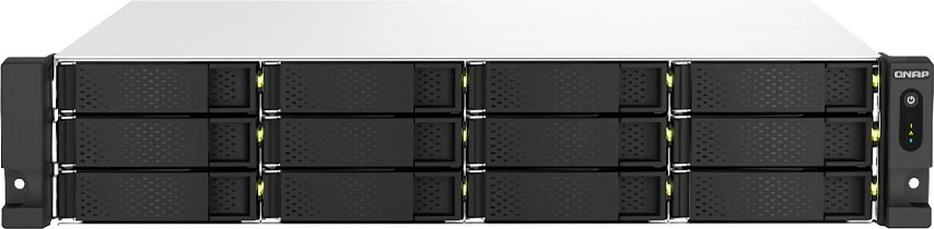 NAS QNAP TS-1264U-RP-8G, 2U rackmount, 12x3.5/2.5 SATA, Intel Celeron N5095, 8GB RAM, 2x300W r PSU
