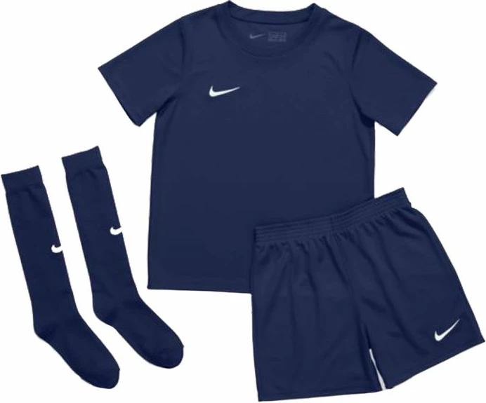 Komplet Futbolli për Djem Nike Dry Park 20 Jr, Blu Marin