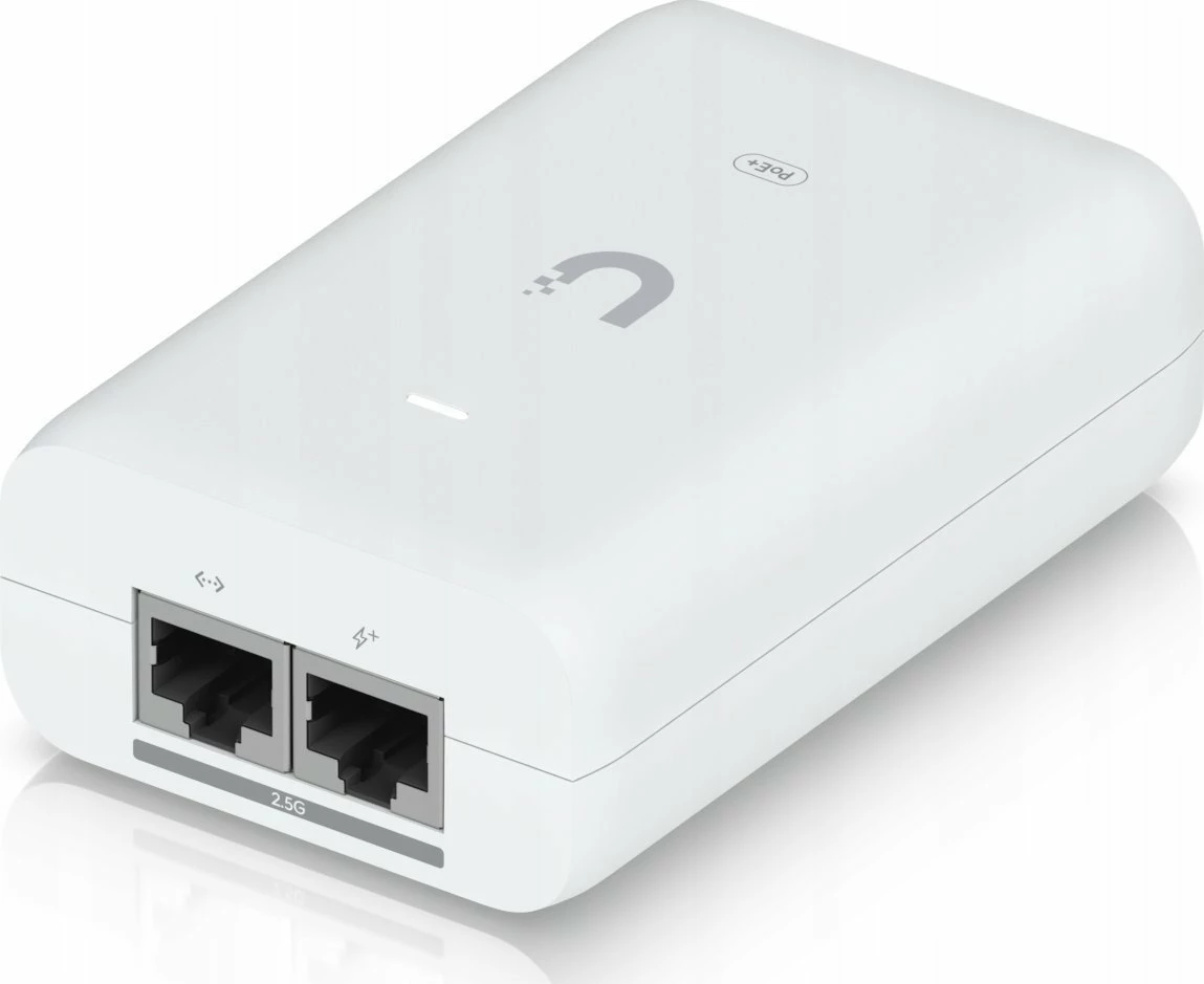 Adapter PoE+ Ubiquiti UACC-PoE+-2.5G-EU 30W 2.5GbE 48V, i bardhë, 1 copë