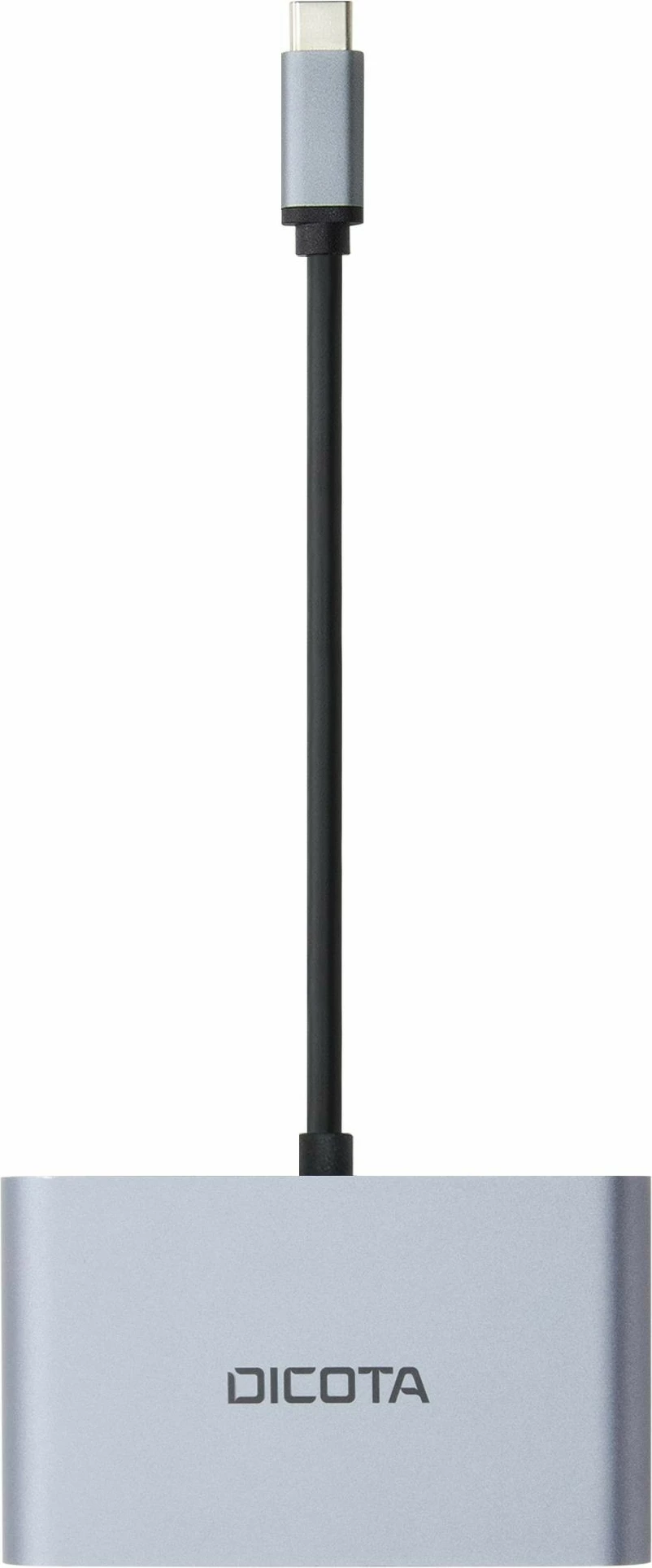 Docking station DICOTA D32064, USB Type-C, Silver