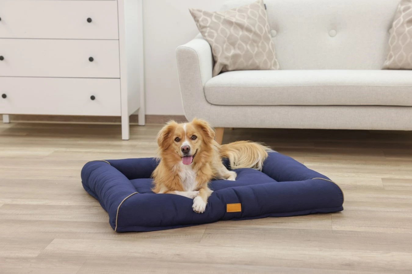 Shtrat për kafshë KERBL Jerome, 90 x 70 x 10 cm, Blu