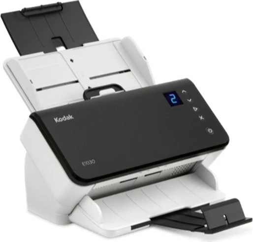 Skaner ADF Kodak E1030, 216 x 3000 mm, 600 x 600 DPI, 24 bit, 8 bit, Grayscale, i zi dhe i bardhë
