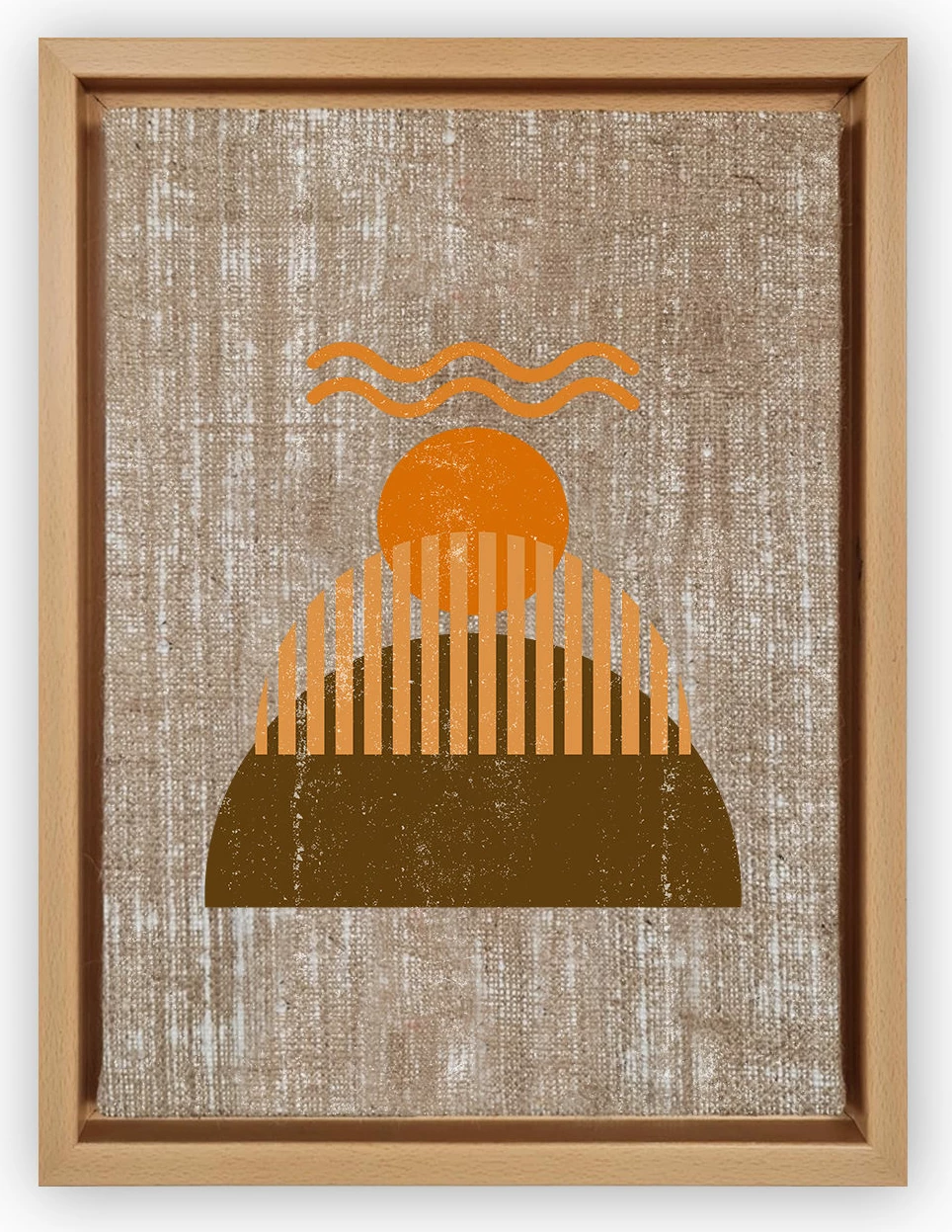 Pikturë dekorative në kanavacë Wallity, LNJ21803389440 - 96136, shumëngjyrëshe, 96x136cm