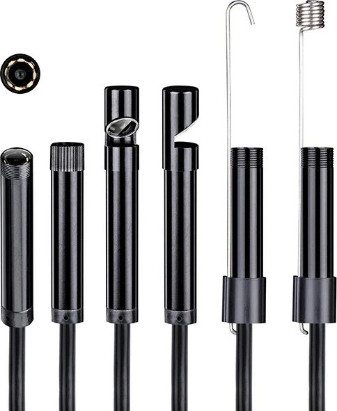 Endoskop industrial Tracer HardWire, TRAKAM46629, kënd 70°, IP67, USB