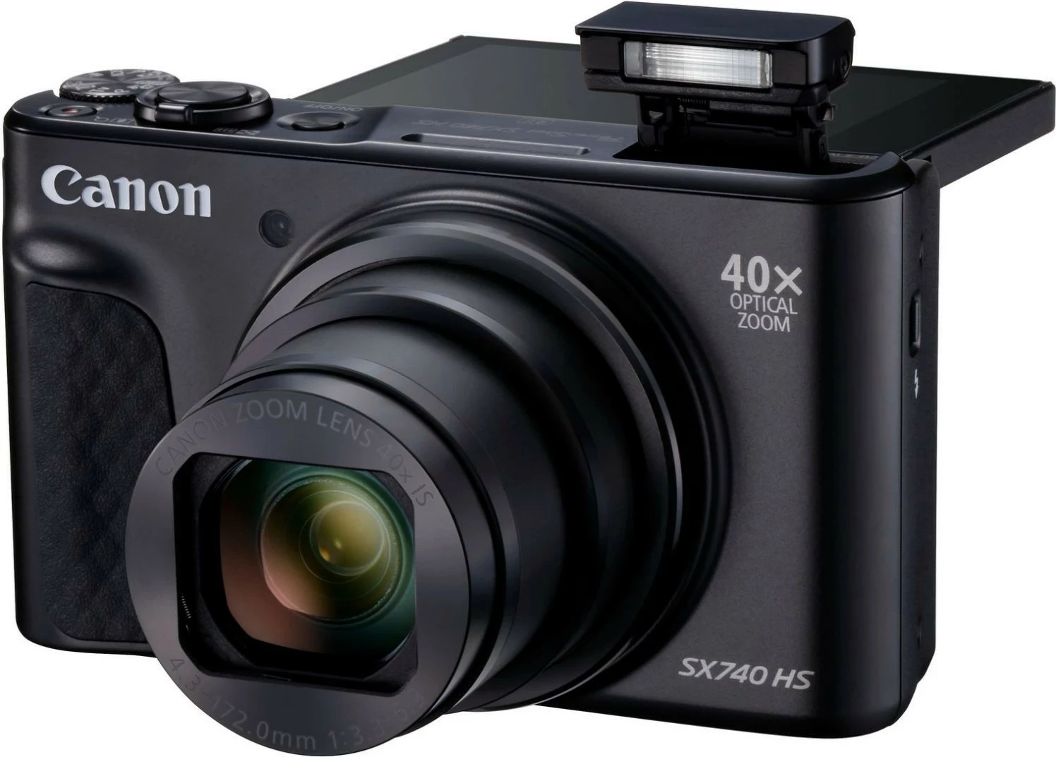Aparat Canon PowerShot SX740 HS, 20.3 MP, 40x Zoom, 4K, i zi