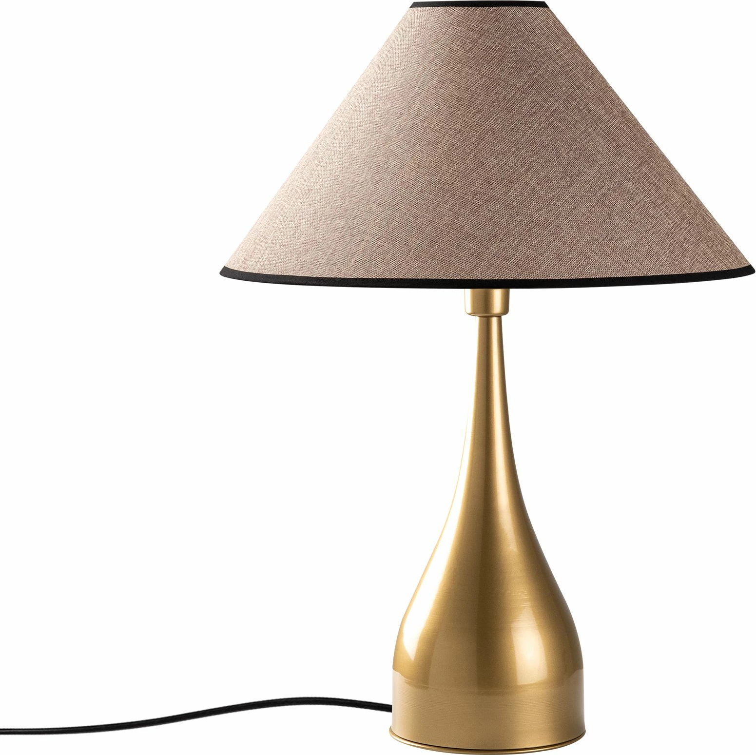 Llambë tavoline Opviq, Luna - 15273, ngjyrë ari dhe kafe e çelët