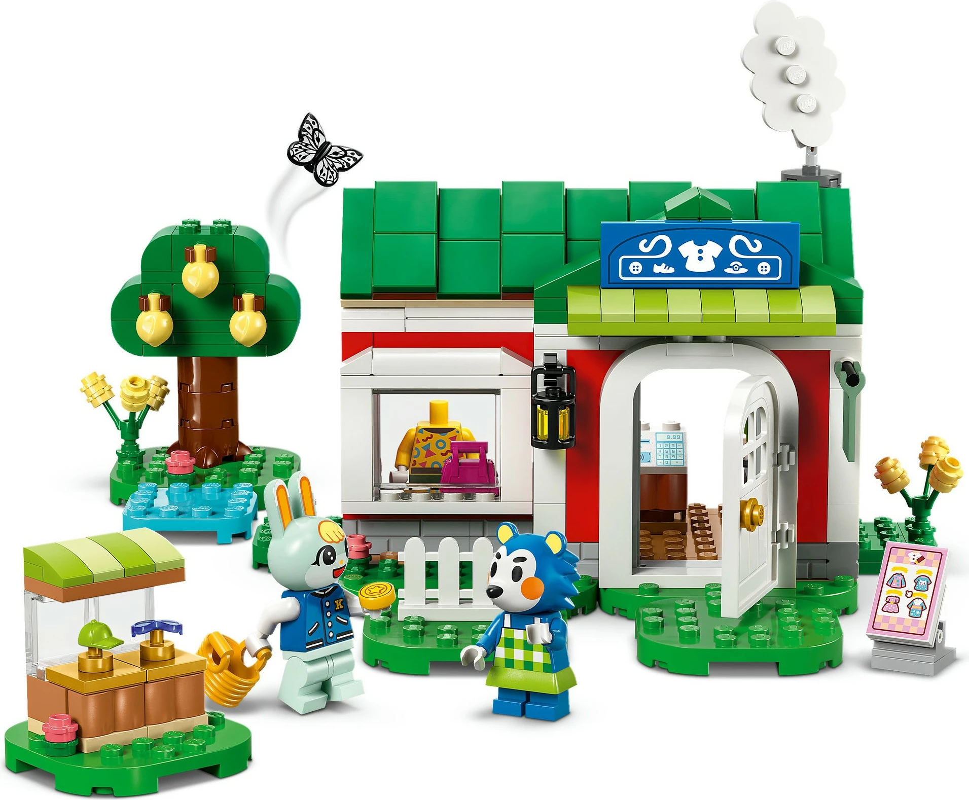 Set ndërtimi LEGO Animal Crossing 77055, 322 pjesë, shumëngjyrësh