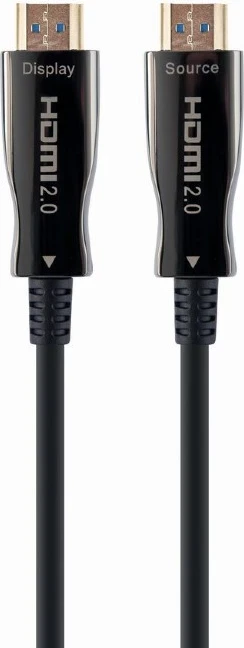 Kabllo HDMI me Ethernet Gembird, AOC Premium, 20m, e zezë