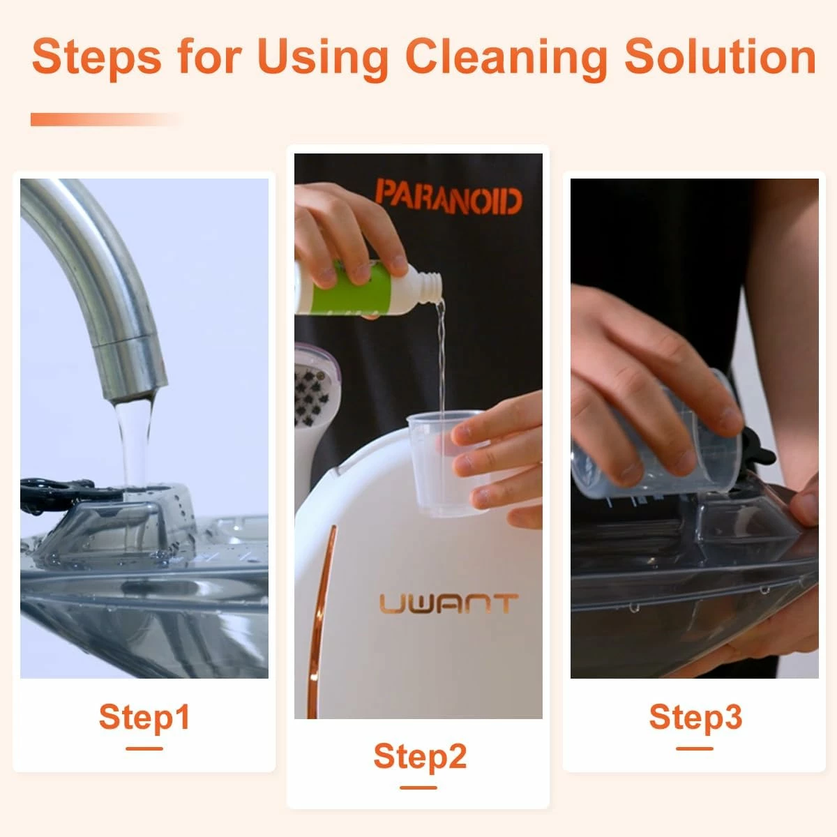 Lëng pastrimi tekstili Uwant 500ml