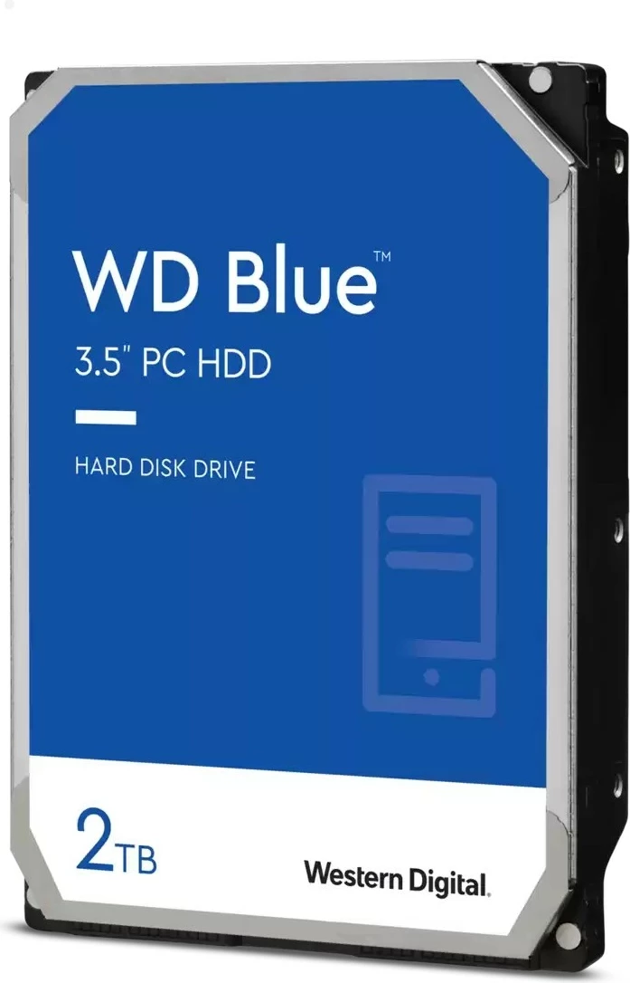 Hard disk Western Digital Blue, 2 TB, 7200 RPM, 256 MB, 3.5", Serial ATA