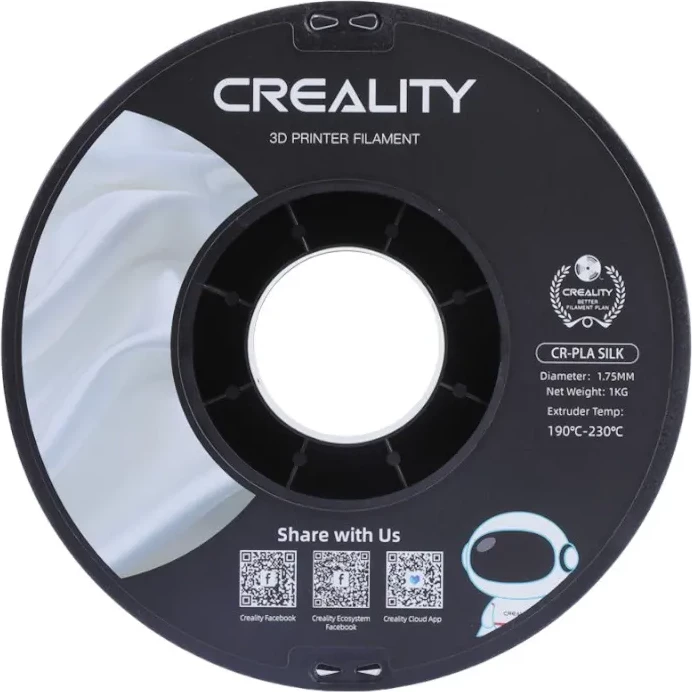 Filament PLA Creality CR-Silk, 1.75 mm, 1 kg, Bakër