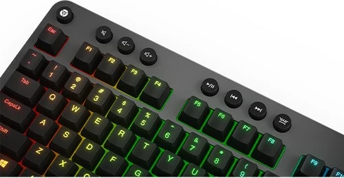 Tastierë mekanike Lenovo Legion K500, RGB LED, USB, QWERTY, Gri