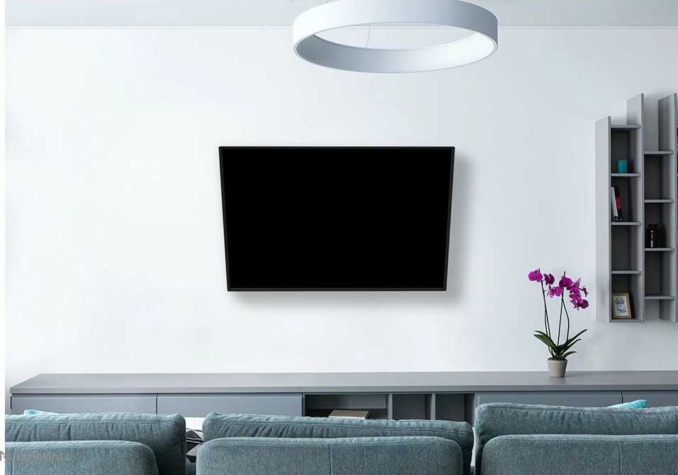 Mbajtëse muri për TV Newstar WL40S-850BL18, full motion, 43-86 inç, çelik, e zezë