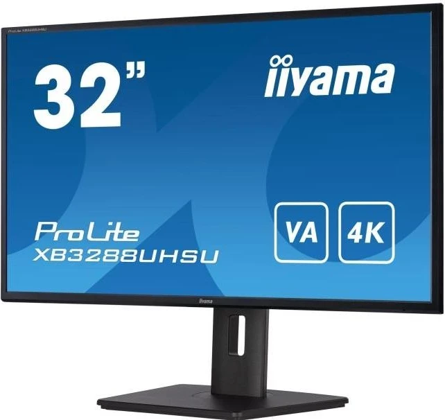 Monitor iiyama XB3288UHSU-B5, 32", 4K Ultra HD, i zi