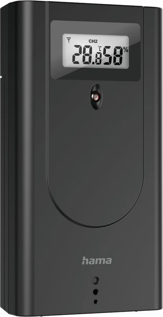 Stacion moti Hama Black Line Plus, digjital, me ekran VA, i zi