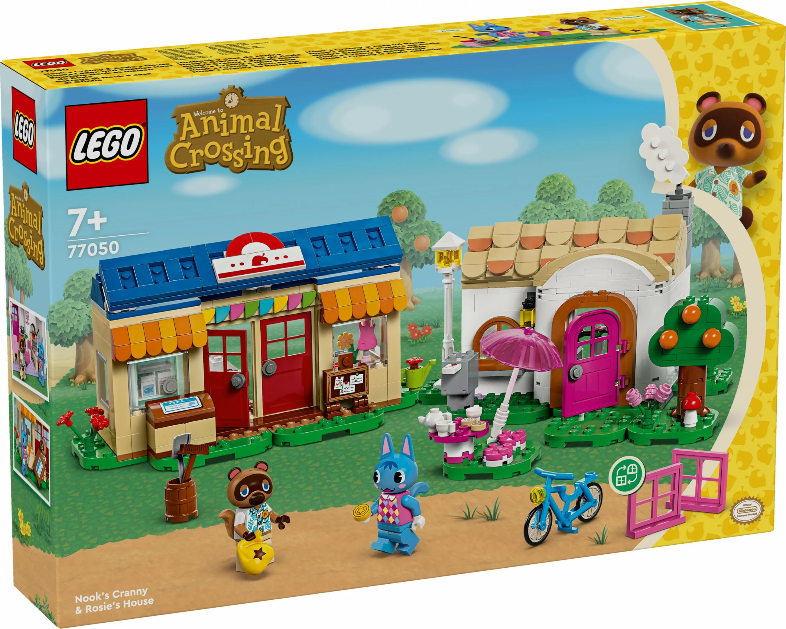 Set ndërtimi LEGO Animal Crossing 77050, 535 pjesë, shumëngjyrësh
