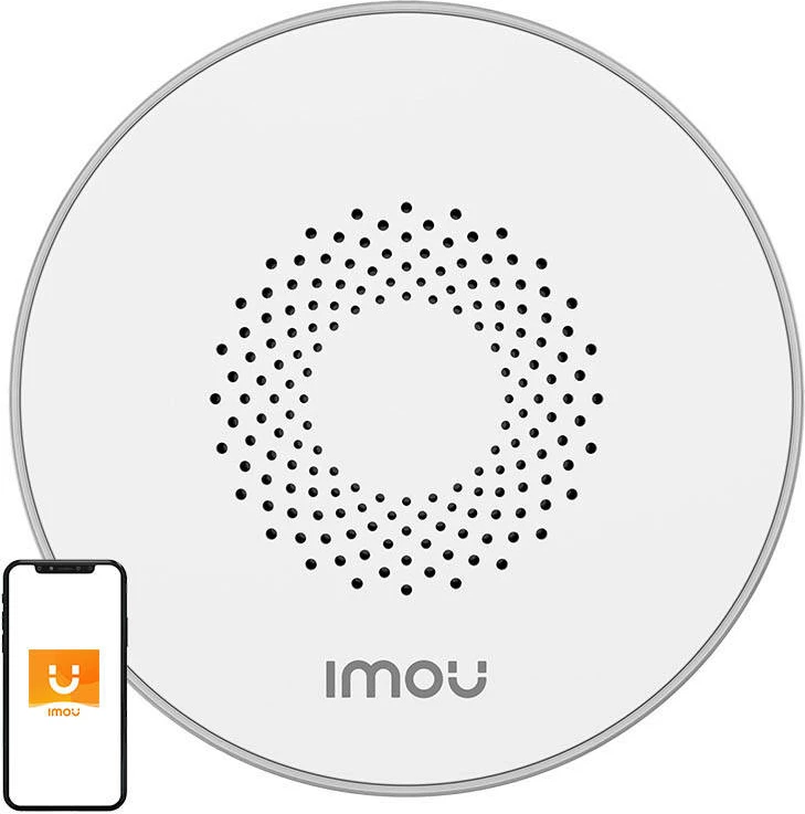 Sirenë alarmi smart IMOU ZR1, ZigBee, e bardhë