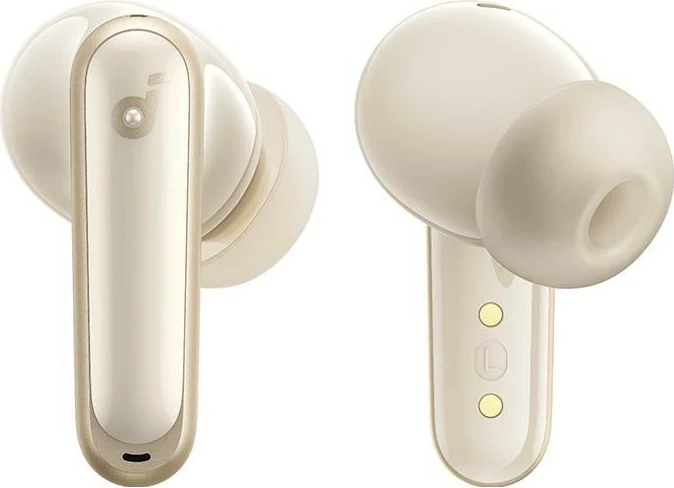 Kufje Anker Soundcore P40i, Bluetooth 5.3, ANC, bezhë