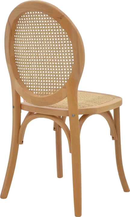 Karrige e grumbullueshme Camil dru ahu natyral-ratan natyral 45x50x94cm