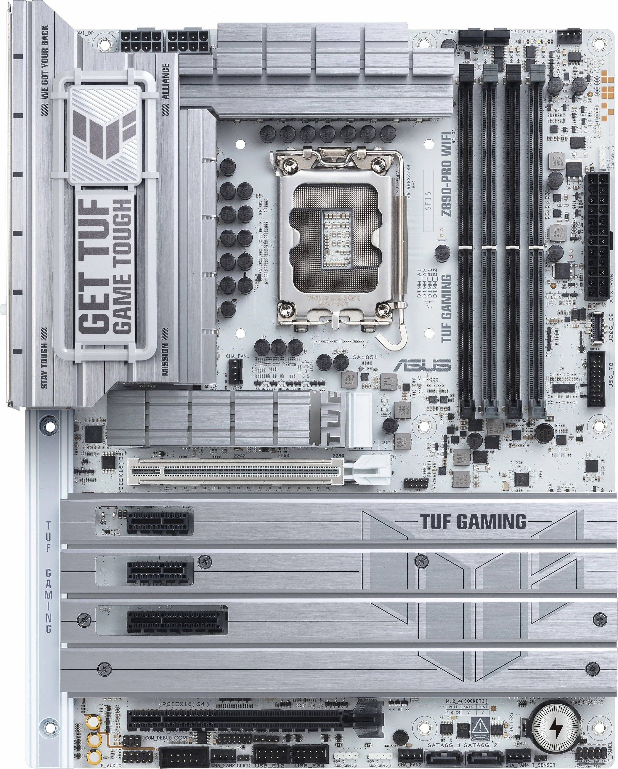 Pllakë amë ASUS TUF GAMING Z890-PRO WIFI, Intel, LGA 1851, DDR5, 192 GB