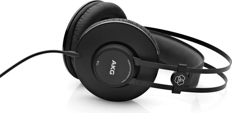 Kufje AKG K52 me kabllo, për skenë/studio, të zeza
