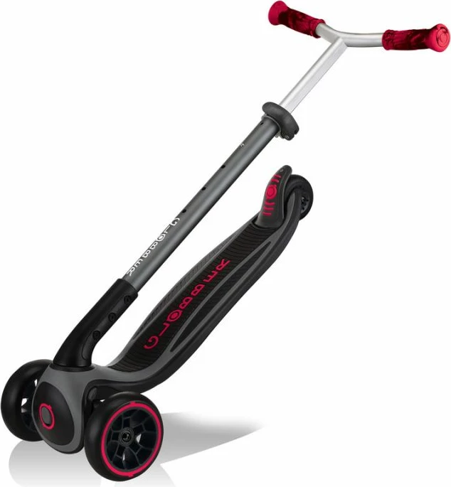 Skuter për fëmijë Globber, i zi i kuq