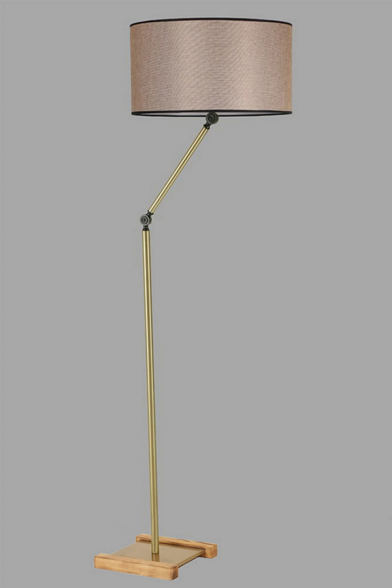 Llambë dyshemeje Opviq, ngjyrë ari dhe bezhë, 8587-3