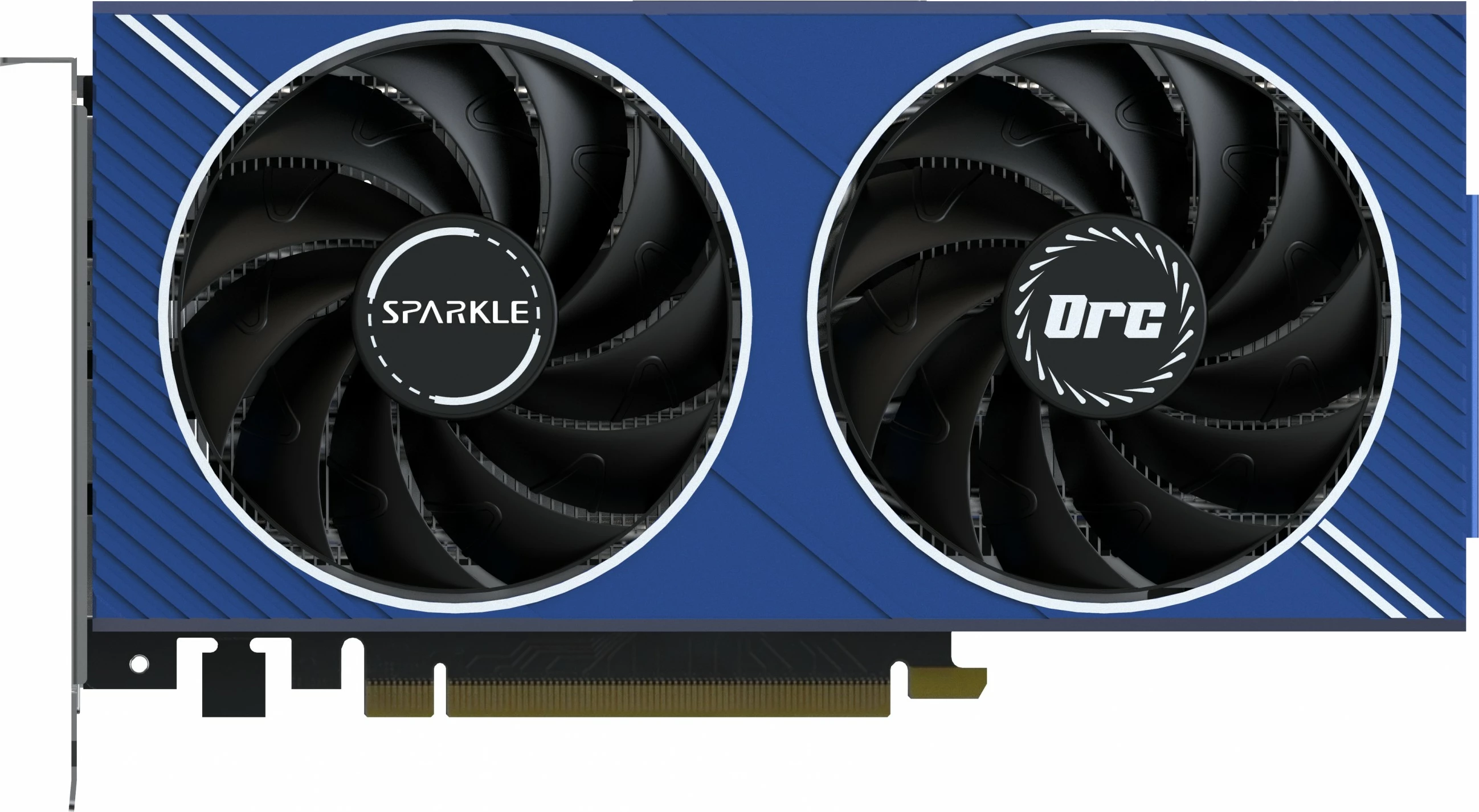 Kartelë grafike Sparkle Intel Arc A750 ORC OC Edition, 8 GB, GDDR6, PCI Express x16 4.0, e zezë, blu, argjendtë