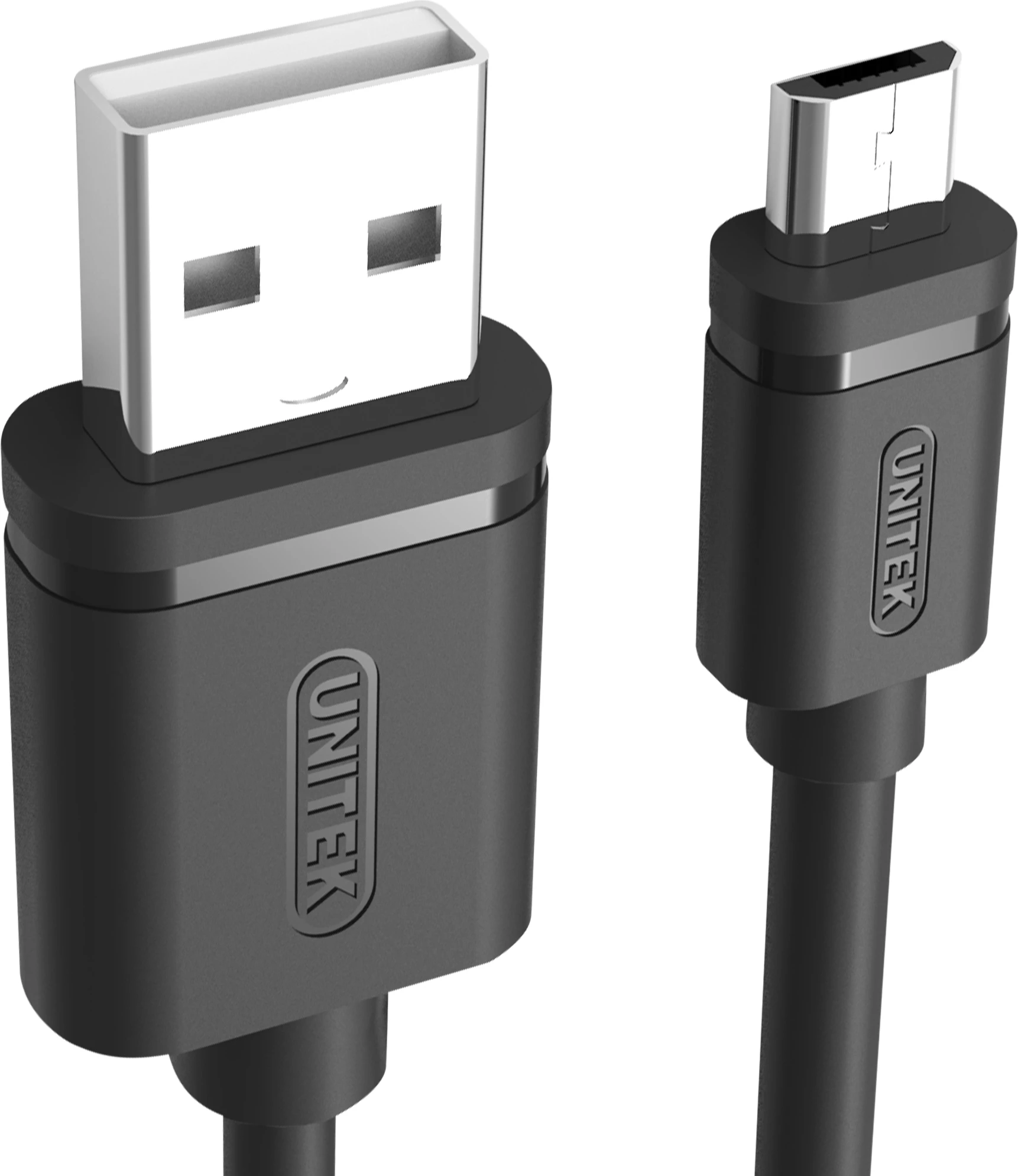 Kabllo USB-A në microUSB Unitek Y-C451GBK 1 m USB 2.0 2.4A e zezë