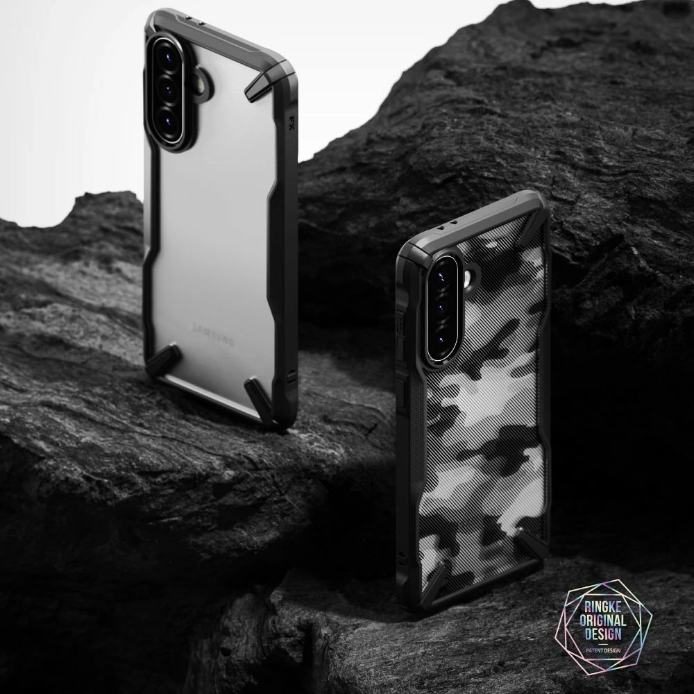 Mbështjellës Ringke Fusion X për Samsung Galaxy A36 / A56 5G, Zi
