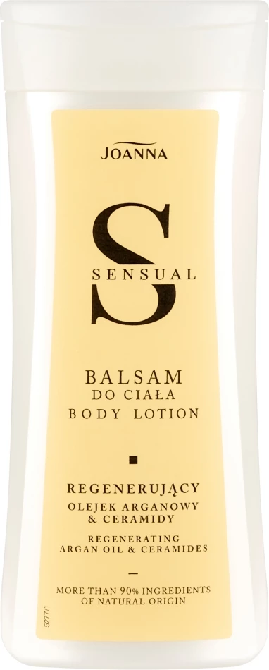 Balsam trupi për femra Joanna Sensual Argan Oil & Ceramides, 200g