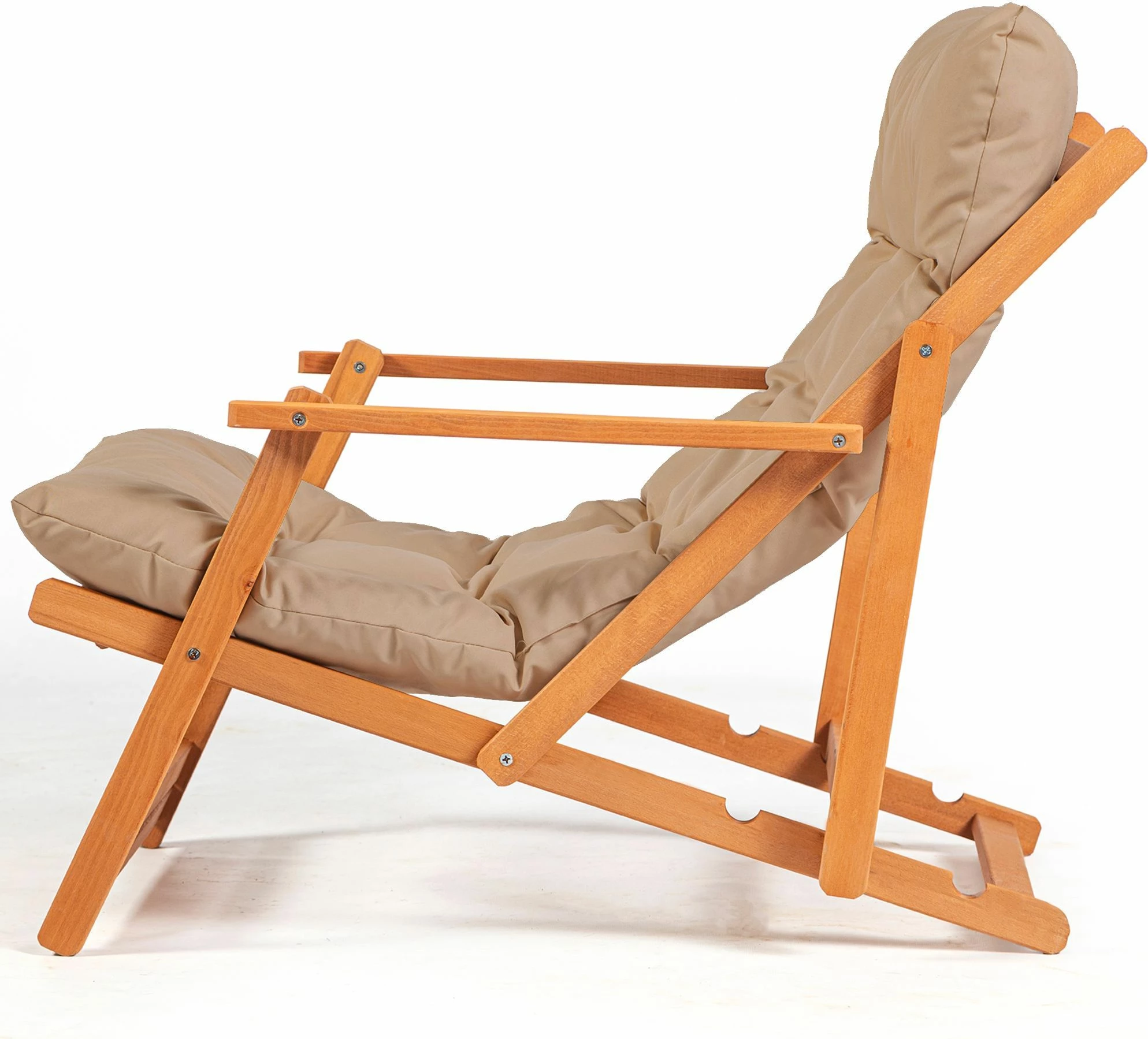 Set tavolinë me karrige për oborr, 3 pjesë, ngjyrë kafe/natyrale, My007