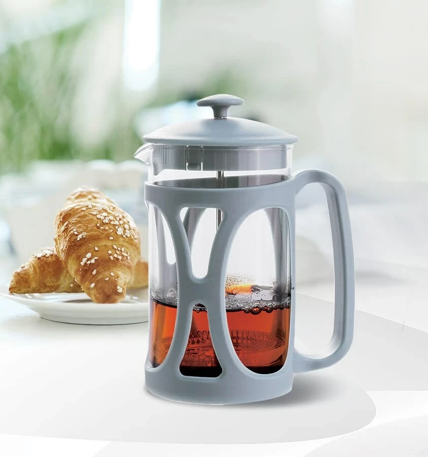 French press Maestro MR-1663, 800 ml, Blu