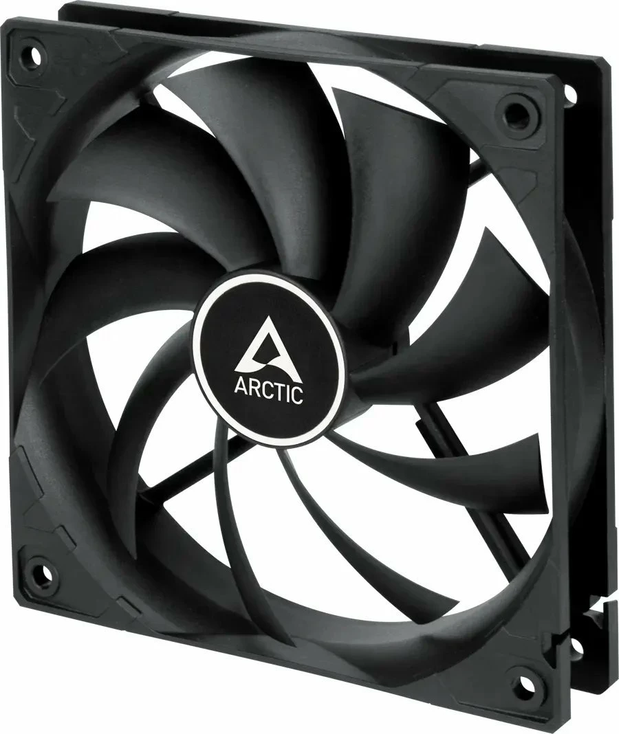Ventilator PC Arctic F12 ACFAN00201A 120mm 3-pin 1350rpm, bardh e zi, 1 copë