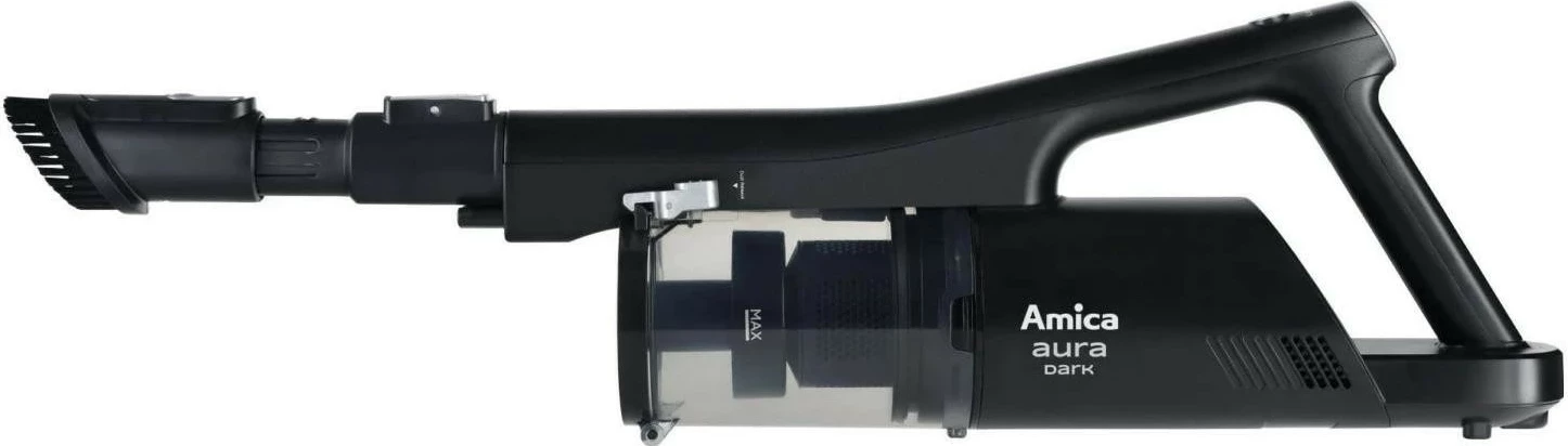 Kasë fshesë Amica Aura Dark VM 7051, pa kabllo, 0.45L, e zezë
