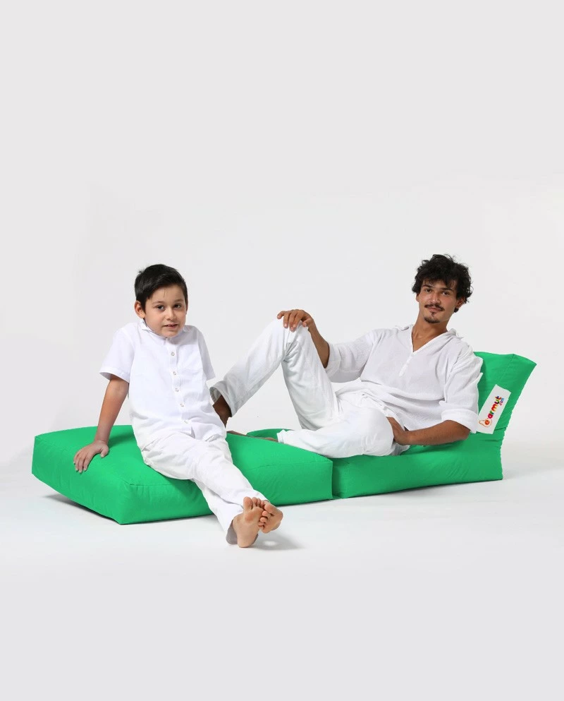 Jastëk kopshti për relaks, ngjyrë e gjelbër, Atelier del Sofa, Siesta Sofa Bed Pouf