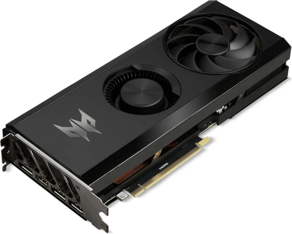 Kartelë grafike Acer APBF-ARX7600-8G-OC, Radeon RX 7600, 8 GB, e zezë