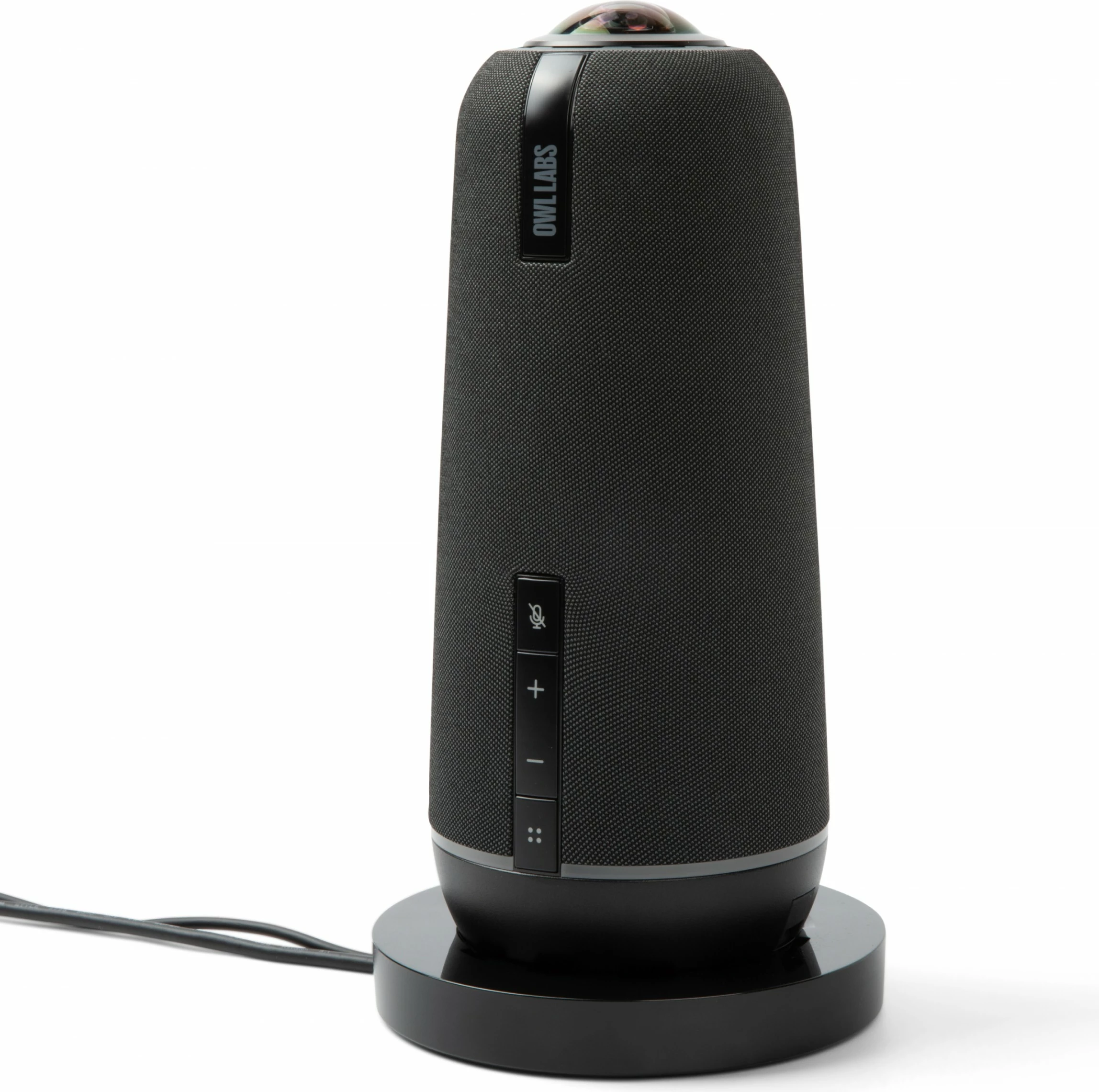 Mbajtës pasiv Owl Labs Meeting Owl 4+, për konferenca, për tavolinë, i zi