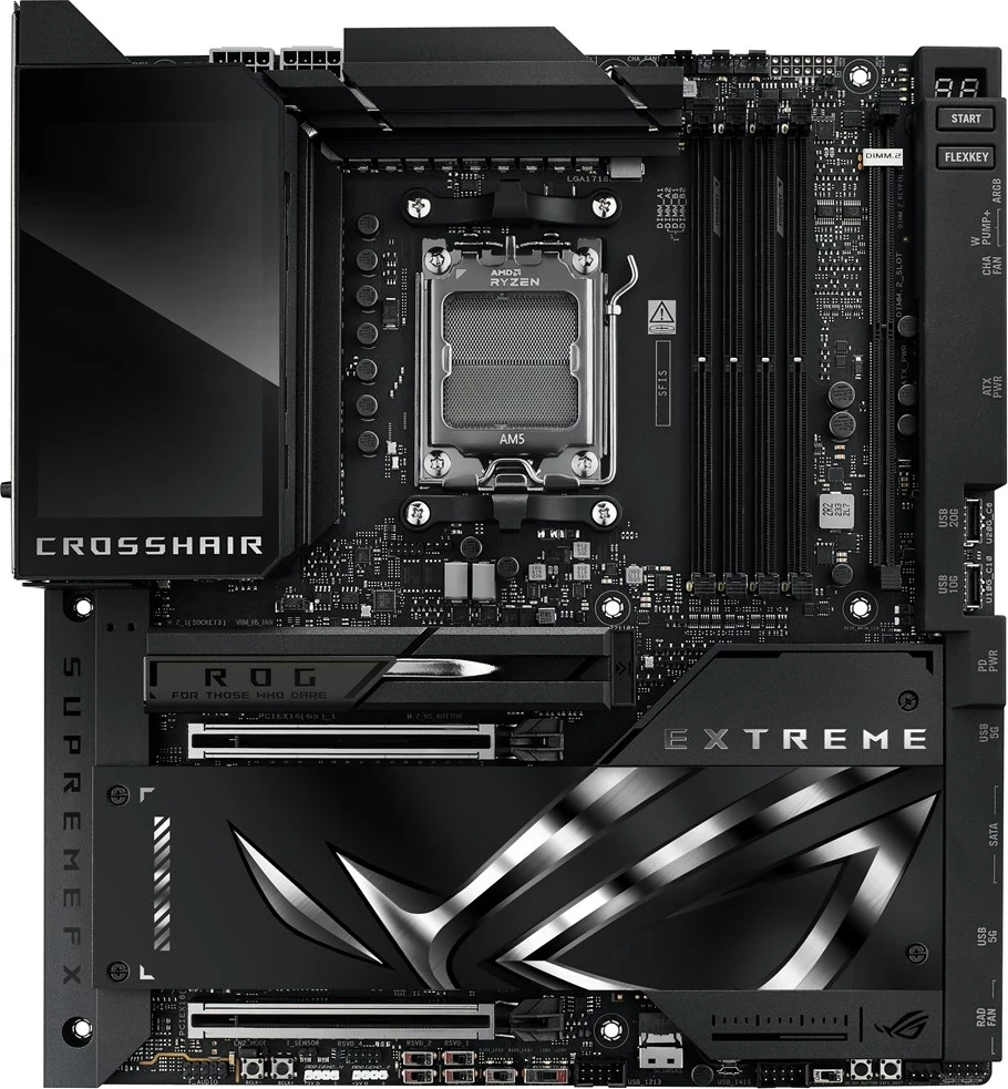 Pllakë amë ASUS ROG CROSSHAIR X870E EXTREME, Socket AM5, Extended ATX, e zezë