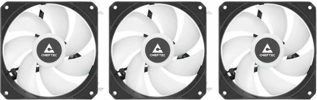 Ftohës AIO për CPU CHIEFTEC Iceberg CLC-360-RGB, radiator 360mm, A-RGB/PWM, 3x120mm fan, për Intel/AMD, e zezë
