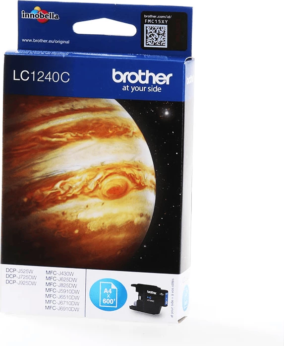 Kartush boje Brother LC1240C rendiment 600 faqe Cyan