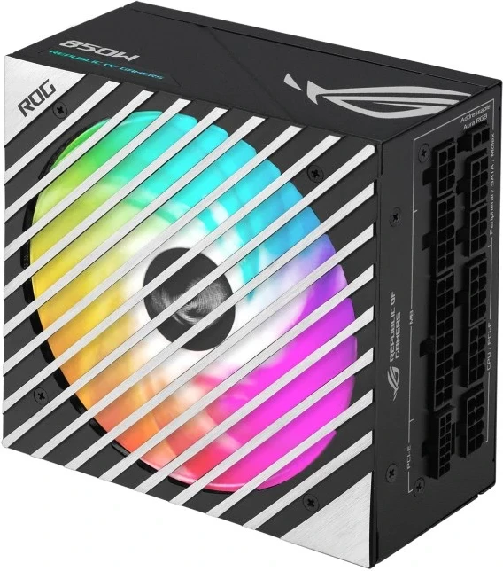 Furnizim me energji ASUS ROG Loki SFX-L 850W Platinum, 24-pin ATX, i Zi dhe Argjendtë